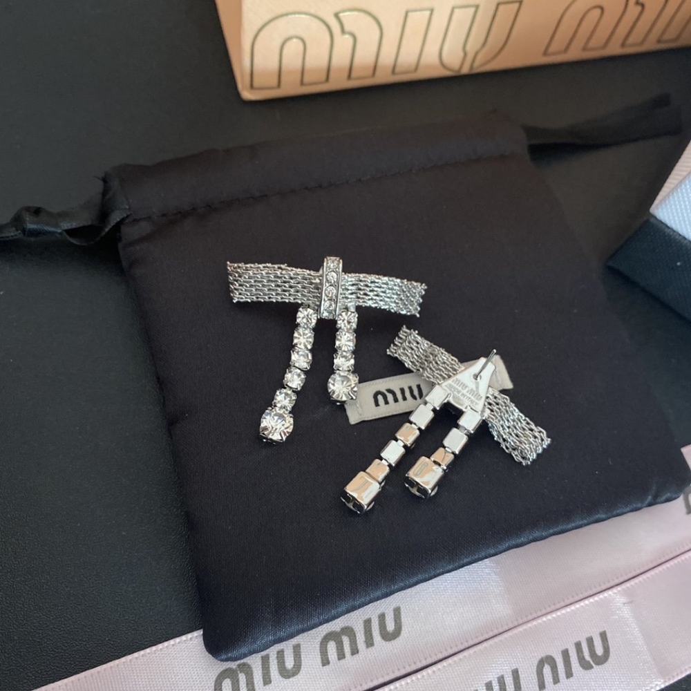 MIU MIU bow earrings - Picture 2 of 4